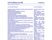 Tablet Screenshot of duaxc.co.uk